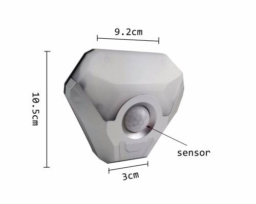 Super Bright Outdoor LED Yard Lamps Induction Light Wall Lamp