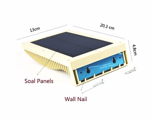 Household Garden integrated solar street light road lamp with human body induction sensor