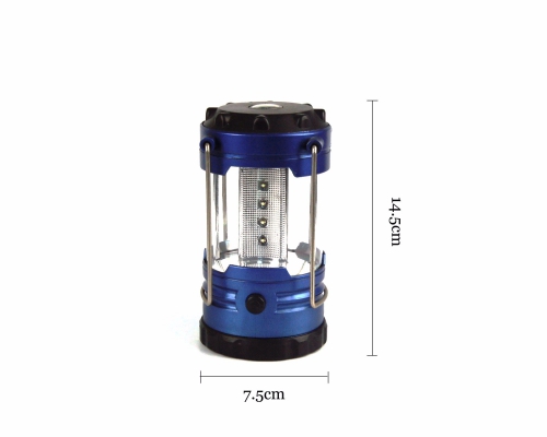 Hot Sale Cheap Price Plastic Material Outdoor Hand Multi-functional Bright 12 led Camping Lantern Light