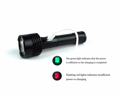 Fabrikverkauf LED-Taschenlampe tragbare USB wiederaufladbare LED-Taschenlampe Hellste LED-Taschenlampe