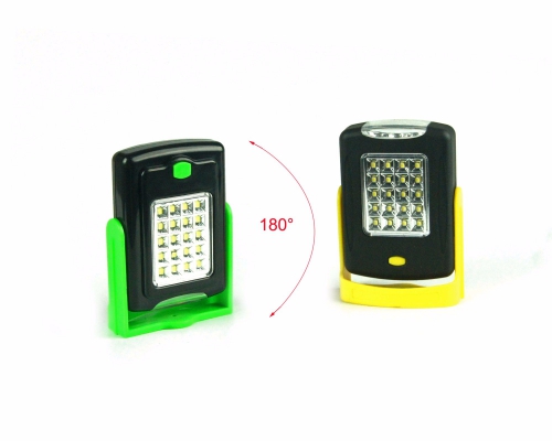 20 SMD +3 Led Magnetic Work Light Camping Led Flash Light