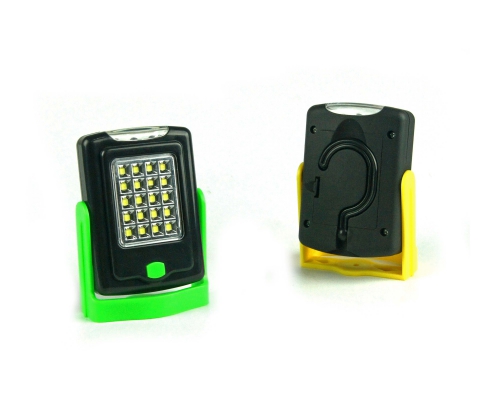 20 SMD +3 Led Magnetic Work Light Camping Led Flash Light