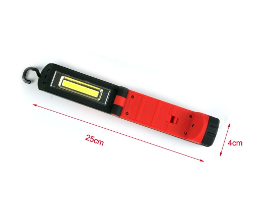 Emergency Foldable Inspection Light 3W ABS Plastic COB LED Portable Folding Work Lamp