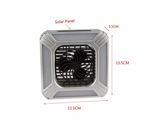 Multi-function Rechargeable Fan light Solar camping light