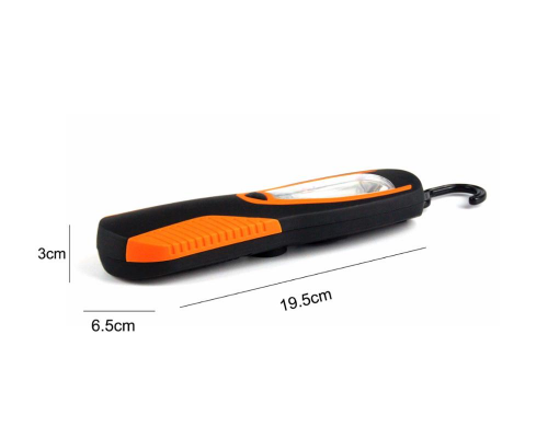 Car repair tools ABS+Rubber COB work lights Suspension anti-drop magnet super bright mobile lighting emergency work light