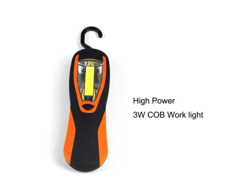 Car repair tools ABS+Rubber COB work lights Suspension anti-drop magnet super bright mobile lighting emergency work light