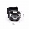 Lámpara LED, recargable, impermeable, faros delanteros, faros delanteros de diamante negro para acampar