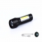 Hot Seller Supply Aluminium Metal Mini Sliver XPE Torch Rubber Grip goedkope zaklamp voor duiken