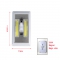 Boas vendas de luz LED com interruptor sem fio montado na parede COB