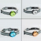 Wholesale camping light 2032 battery led headlamp ABS outdoor Mining Fishing Headlamps OEM