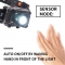 Ultra Bright XPG 5W USB Rechargeable Head Lamp Motion Sensor Light Headlamp with White and Red light For Outdoor running bike